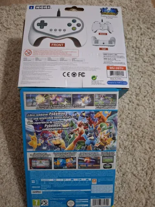 POKKEN TOURNAMENT MANDO + JUEGO COMO NUEVO