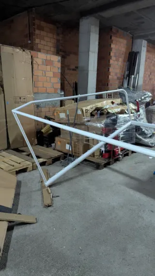 Portería Fútbol Hudora Advanced 300cm