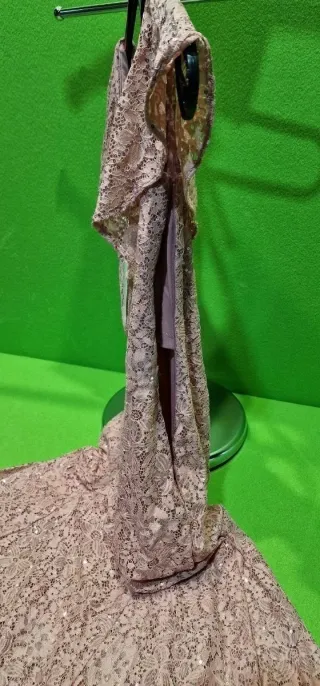 Gina Bacconi Vestido largo de encaje ESTRENAR