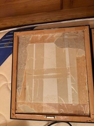 Cuadros antiguos de madera