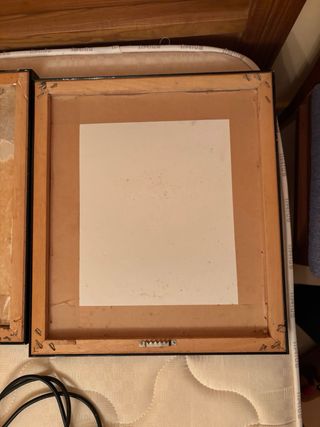 Cuadros antiguos de madera