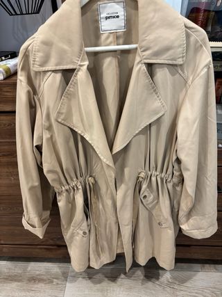 Gabardina Pimkie beige mujer