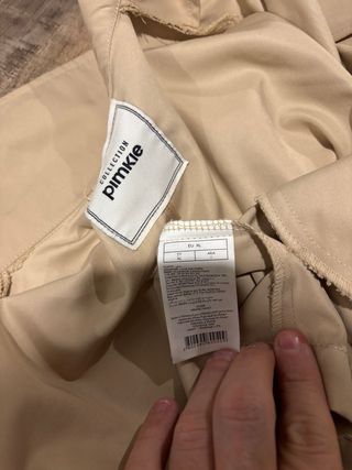 Gabardina Pimkie beige mujer