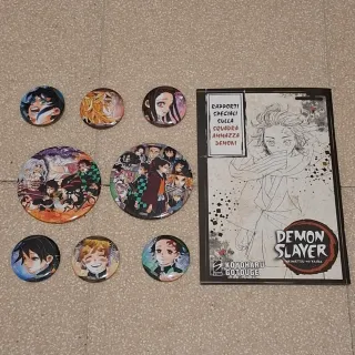 Demon slayer manga 1-23 (completo)+gadget+limited