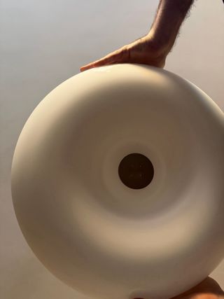 Lámpara de techo blanca