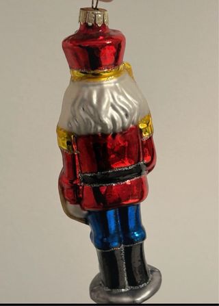 Ornamento Schiaccianoci Vetro Soffiato