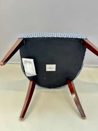 Silla Baker tapizada modelo C