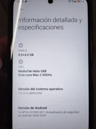 Xiaomi Redmi 12 Negro