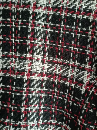 Chaqueta Tweed Corta Amatista