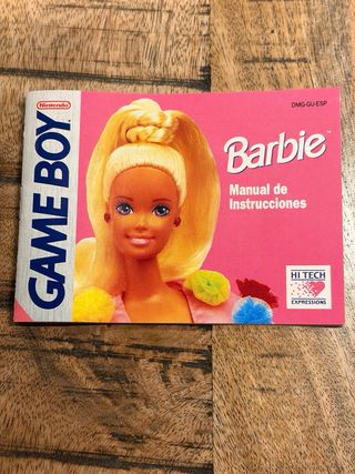 Barbie Game Girl Game Boy Nintendo