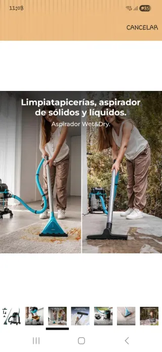 Aspirador Conga Cecotec Carpet Clean 20000