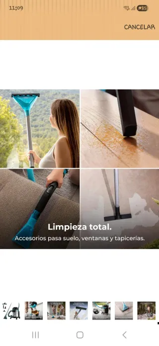 Aspirador Conga Cecotec Carpet Clean 20000