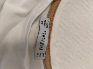 Maglietta Terranova ragazza bianca taglia 14+