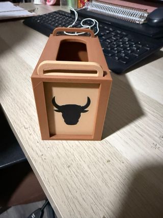 Toril Playmobil cajon de toro