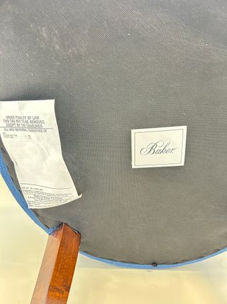 Silla Baker tapizada modelo E