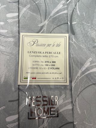 Completo Lenzuola Percalle