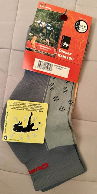 6 Calcetines Quechua Decathlon 43-46 Nuevos