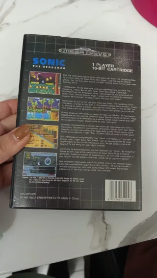 Sonic The Hedgehog per Sega Mega Drive