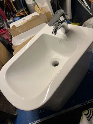 Bidé Aquore Blanco Porcelana 2 unidades