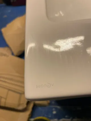 Bidé Aquore Blanco Porcelana 2 unidades