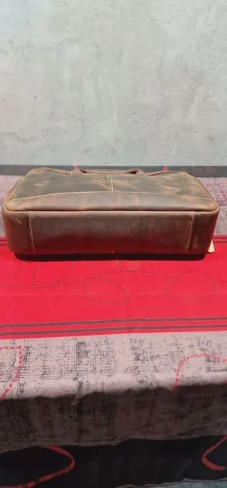 Maletín/bolsa de hombro Kattee de cuero