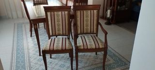 Mesa de comedor estilo inglés