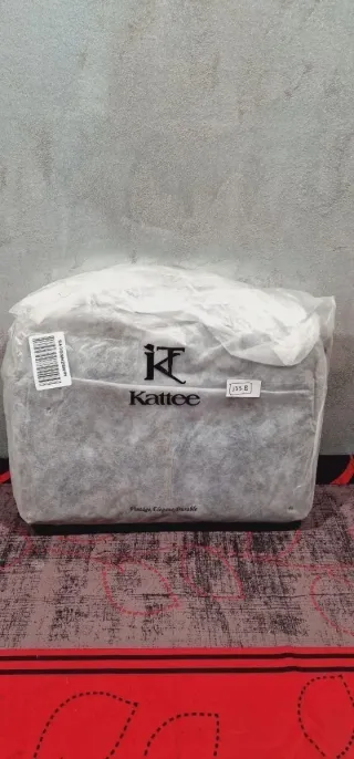 Maletín/bolsa de hombro Kattee de cuero NUEVO 133B