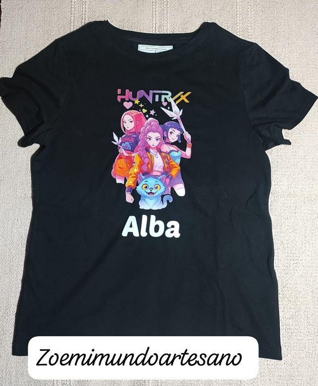 Camiseta personalizada Alba HUNTRX