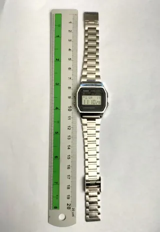 Orologio Casio A158WA Acciaio