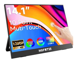 Monitor Portátil HGFRT 14.1 Táctil 1200P