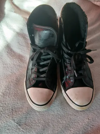 Botas altas negras con forro