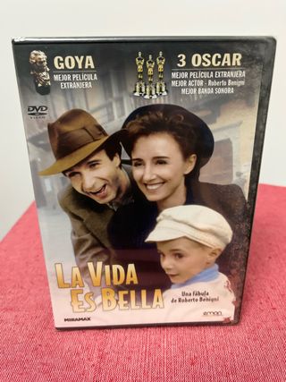 La Vida es Bella DVD - Goya y 3 Oscar