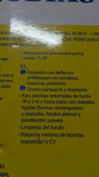 Zodiac Limpiafondos hidráulico para piscina T3
