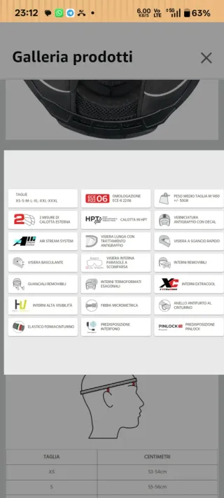 CGM Casco open face, 136G DNA GALAXY fluo e opaco.