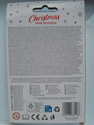 Puzzle Navideño 3D Campana