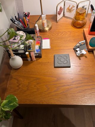 Escritorio de madera