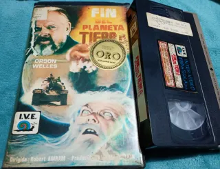 Fin del Planeta Tierra VHS Orson Welles