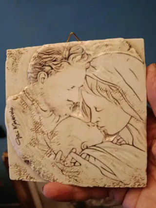 Mattonella Sacra Famiglia Gai Mattiolo