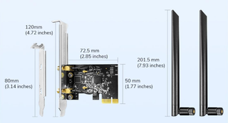 Adaptador WiFi PCIe Doble Banda 5G