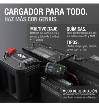Cargador Batería Coche NOCO Genius 5