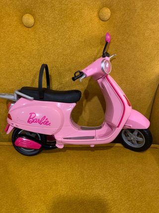 Barbie Pastelería y Moto