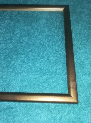 MARCO DE MADERA color BRONCE