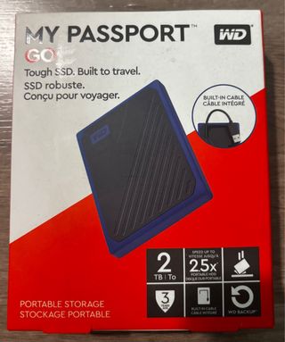WD My Passport Go 2 TB SSD Externo de bolsillo