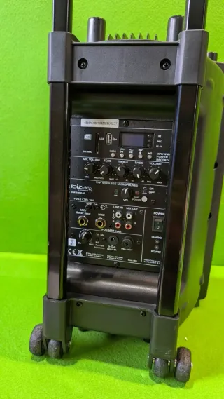 Altavoz Portátil Ibiza PORT10VHF-BT 10 500W