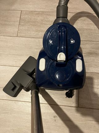 Aspirador sin bolsa azul