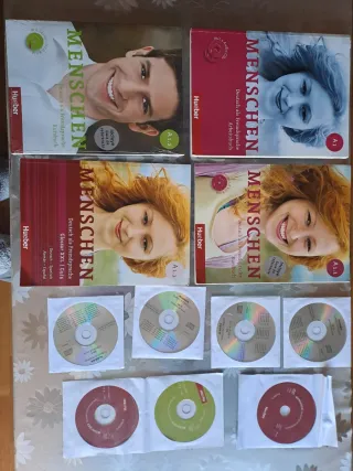 Libros y CDs Alemán A1 Hueber