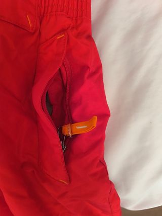 Mono de nieve infantil rojo T4