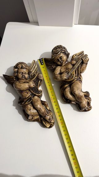 Pareja Ángeles Vintage Decorativos