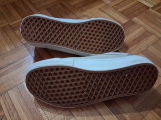 Zapatillas Vans Beige y Gris talla 42
