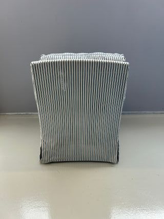 Sillon butaca  tapizado tela azul Hickory Chair